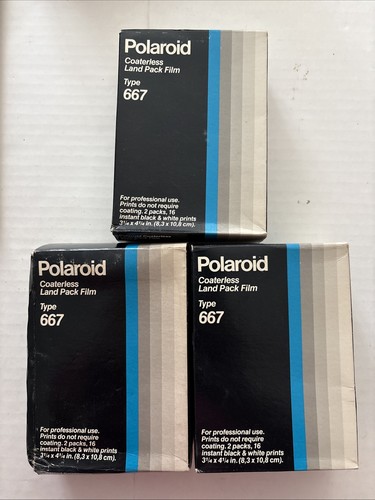 Polaroid type 667 coaterless - polaroid,