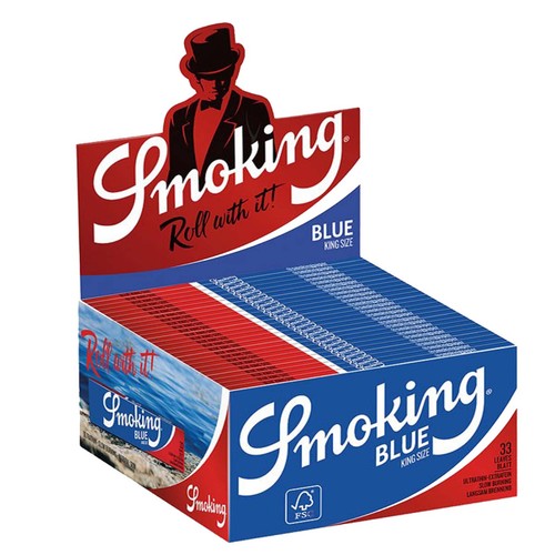 Cartine smoking blu lungo - smoking,