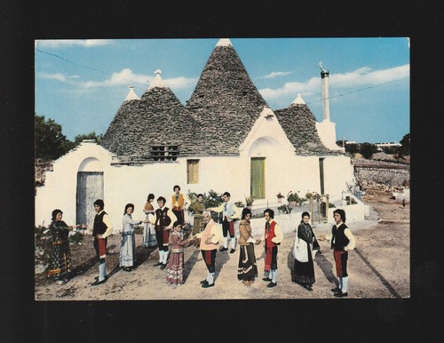 Alberobello bari cartolina - bari,