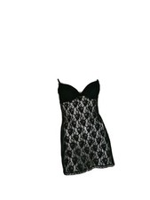 H & M BODY SOTTOGIACCA SOTTOVESTE CON PIZZO TAGLIA S COLORE NERO 