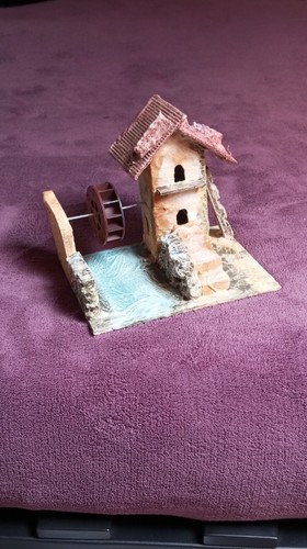 Presepe mulino con ruota - -,