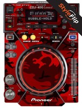 Pioneer CDJ-400 Skin | Rosso