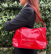Borsa a a tracolla Gianfranco Ferré Milano in vernice rossa