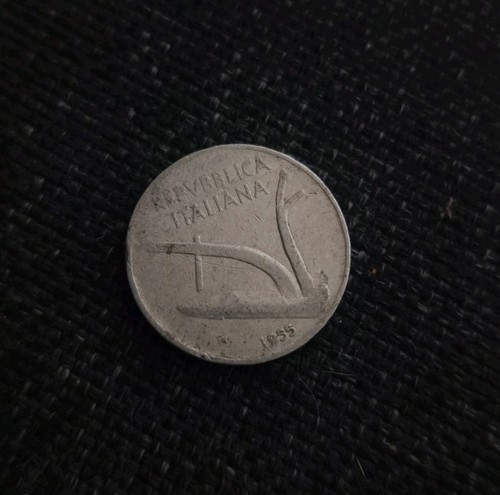 Moneta lire del 1955 - da,