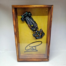 Formula 1 Merceder W14 Lewis Hamilton scale model 1:43 die cast frame gift idea