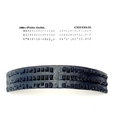 N. 180 Petite Gothic TYPE