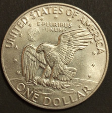 USA 1 DOLLARO $ 1971 1972 FDC UNC STATI UNITI AMERICA EISENHOWER