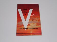 JOHNSON MOTORI FUORIBORDO 1958 DEPLIANT BROCHURE PROSPEKT (C1-52)