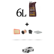 HOFFCAR Kit tagliando 4 FILTRI