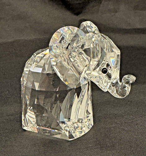 Swarovski crystal elephant - swarovski,