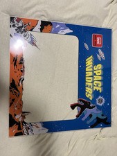 Space invaders arcade gioco bar salagiochi plexiglass originale italiano 