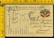 Prima Guerra Franchigia Militare 139 Fanteria Cappellano x Camogli Genova mt 485