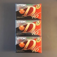 9 Audio Cassette TDK D 46 -