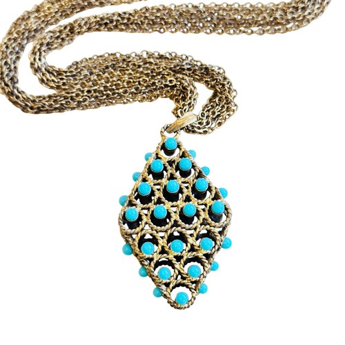 Collana vintage corona trifari - collana,