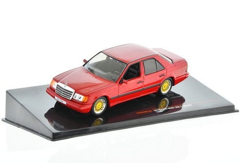 Mercedes 300e red - 300e,