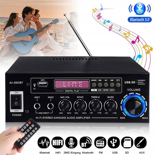 Amplificatore stereo bluetooth - stereo,
