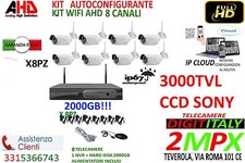 KIT VIDEOSORVEGLIANZA WIRELESS