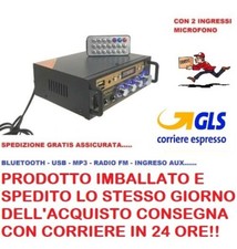 AMPLIFICATORE USB SD MP3