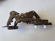 CERNIERA SALICE APERTURA 180° BRONZATA COMPLETA DI BASETTA AGGANCIO RAPIDO