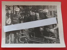 FOTOGRAFIA CICLISMO 24x18cm anni 60 GIRO ITALIA TAPPA NAPOLI MOLTENI ARCORE TIMB
