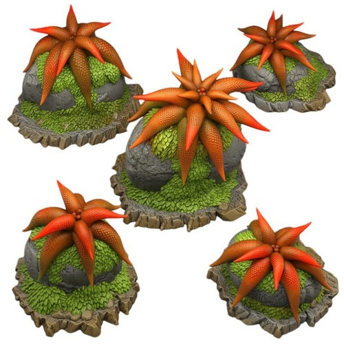 Piante rocce fantastiche - rocce,