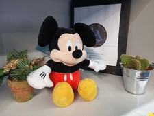 Salvadanaio Di Peluche Topolino Mickey Mouse Plush Peluche 20 cm con Salvadanaio