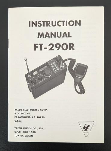 Yaesu 290r manuale - ft-290r,