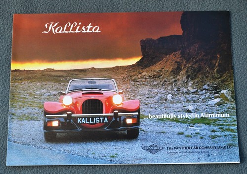 Brochure panther kallista - panther, 1982