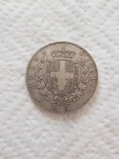 REGNO D'ITALIA 5 lire 1876