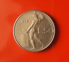 50 LIRE 1978 ERRORE -