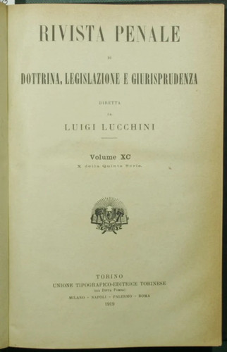 Rivista penale dottrina - rivista,