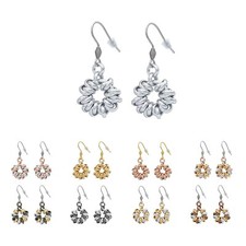 ORECCHINI PENDENTI TONDI A