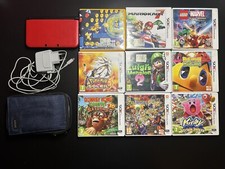 NINTENDO 3DS XL CON 9 GIOCHI E ACCESSORI