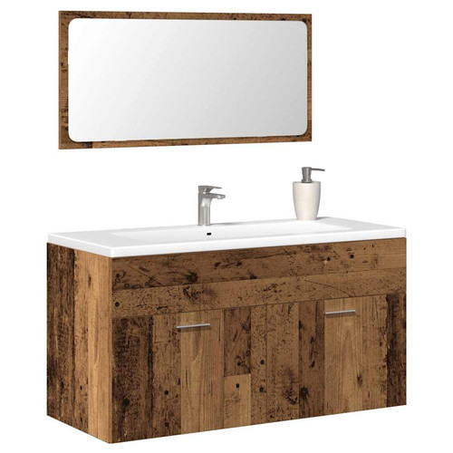 Vidaxl mobile bagno - da, con