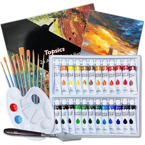 Set colori acrilici - set, 24