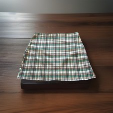 Zara minigonna donna verde a