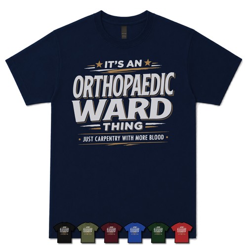 Shirt an ortopedic ward - an,