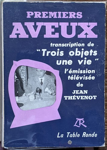 Premiers aveux transcription - aveux,