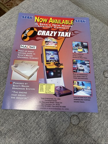 Crazy taxi sega video - by,