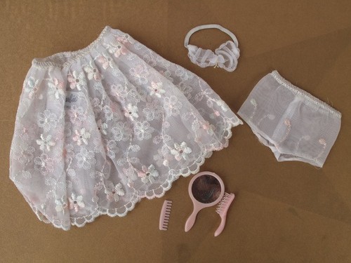Set lingerie sottoveste barbie - set,