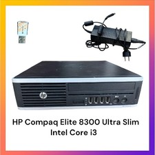 PC Computer Fisso HP Compaq Elite 8300 Intel Core i3-3220 6GB RAM 120G HDD