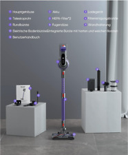 BuTure Aspirapolvere Senza Fili JR400, Aspirapolvere Senza Fili 38000Pa/450W, fino a 55 MIN