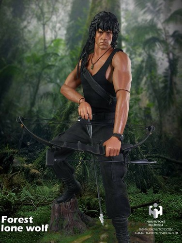 Haoyutoys forest lone wolf - forest,