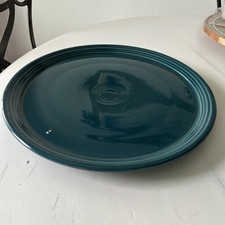 FIESTA Juniper Pizza Party Tray 15''D LTD New Original Stock NWOB Football Party