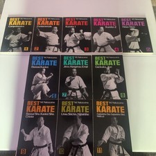 Lot Of Best Karate Books By M Nakayama 1-11 complete set  many 1st Editions 