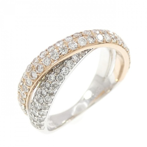 Autentico anello con - , diamanti
