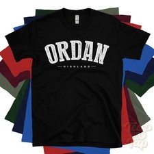 ORDAN HIGHLAND T-SHIRT swordale bonar bridge scotland college style