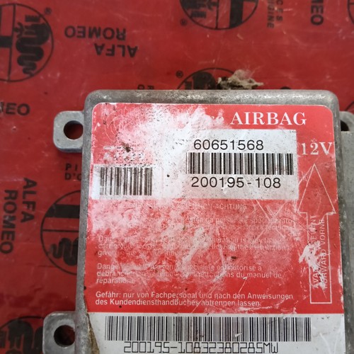 Centralina airbag alfa - airbag, romeo