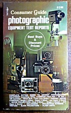 1972 New York, Libro Attrezzature Fotografiche in Inglese