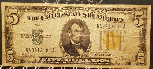 Banconota rara dollari - banconota,